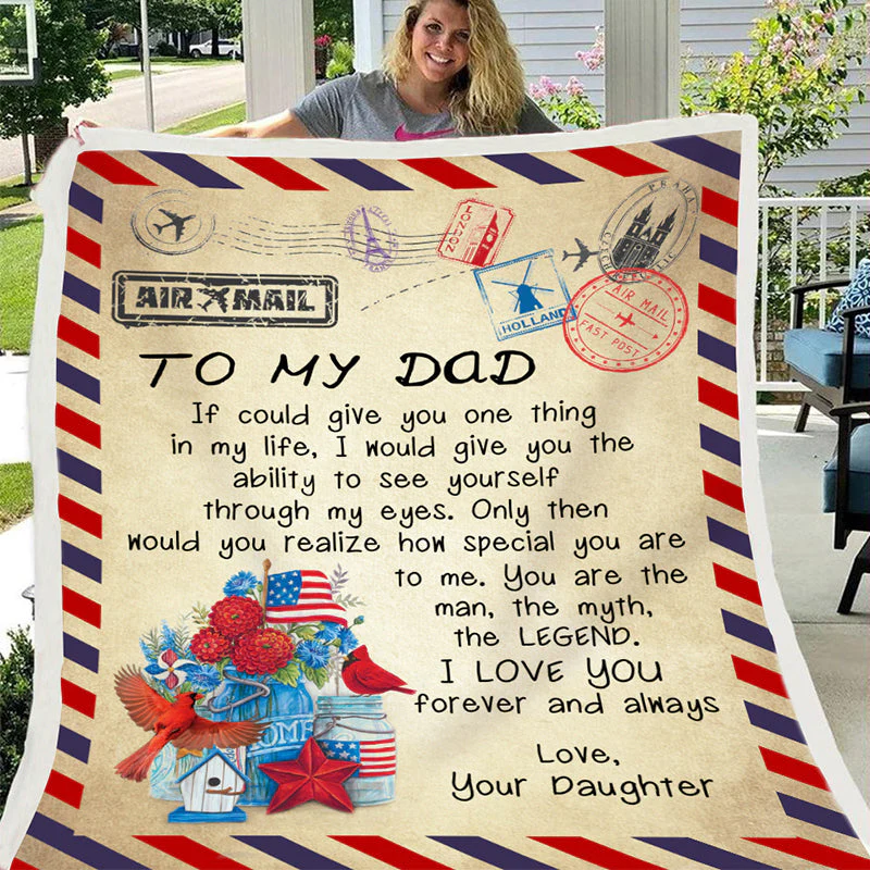 Printed Flannel Envelope Blanket - Image 10