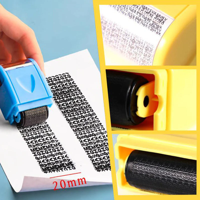 Privacy Seal Roller Stamp - Image 3
