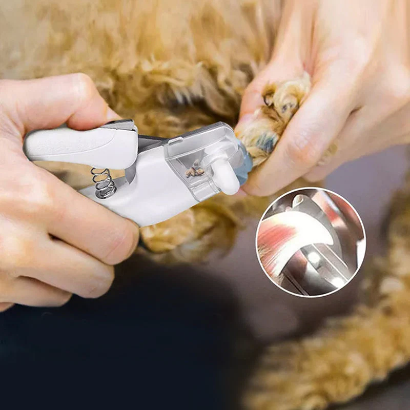 Professional LED Light Pet Nail Clippers - Image 8