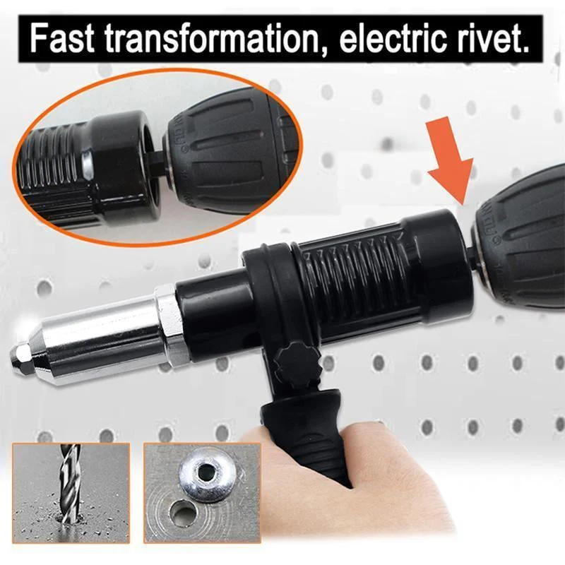 Professional Rivet Gun Adapter Kit with 4Pcs - Image 5