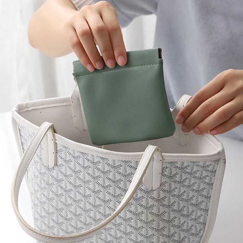 PU Leather Pocket Cosmetic Bag - Image 4