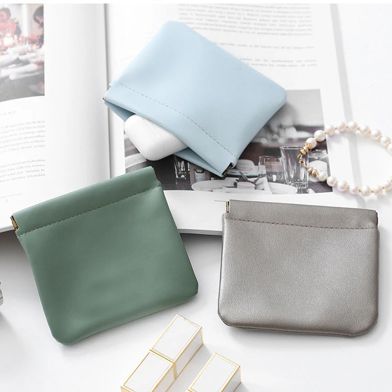 PU Leather Pocket Cosmetic Bag - Image 8