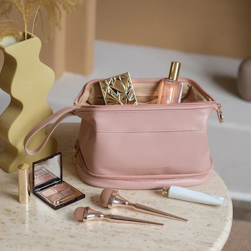 PU Portable Travel Cosmetic Storage Bag - Image 4