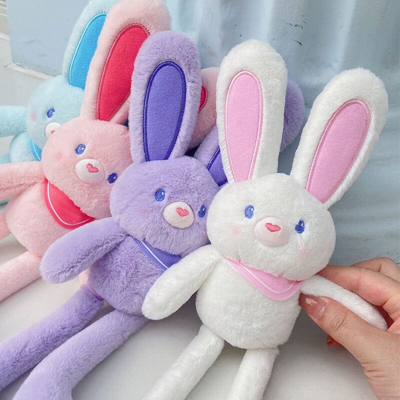 Pull Up Rabbit Plush Toys - Image 10