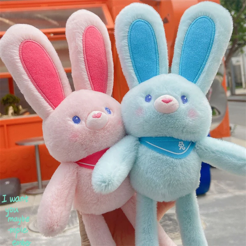 Pull Up Rabbit Plush Toys - Image 7