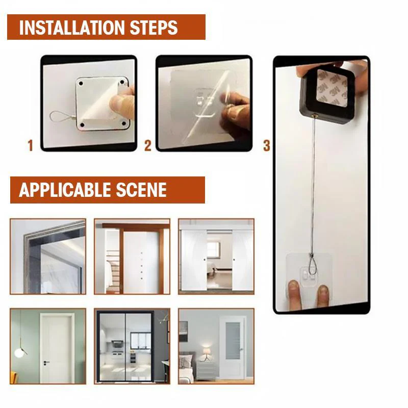 Punch-free Automatic Sensor Door Closer - Image 3