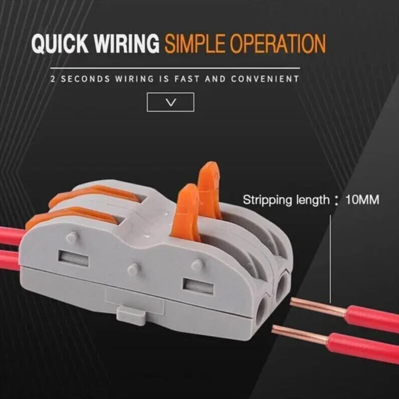 Push-type Quick Connection Terminal, Wire Splitter - Image 2