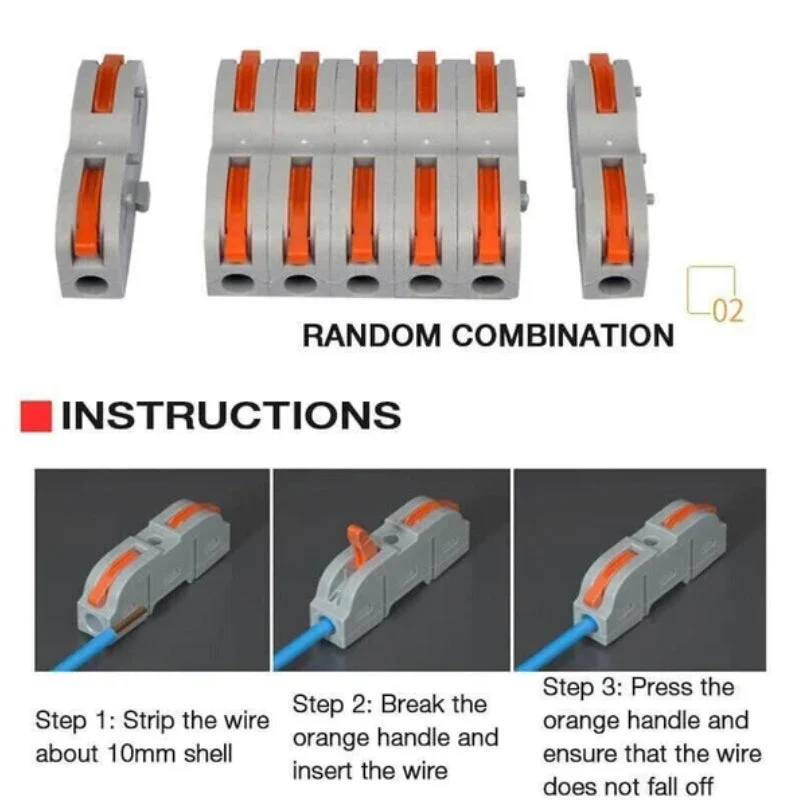 Push-type Quick Connection Terminal, Wire Splitter - Image 3