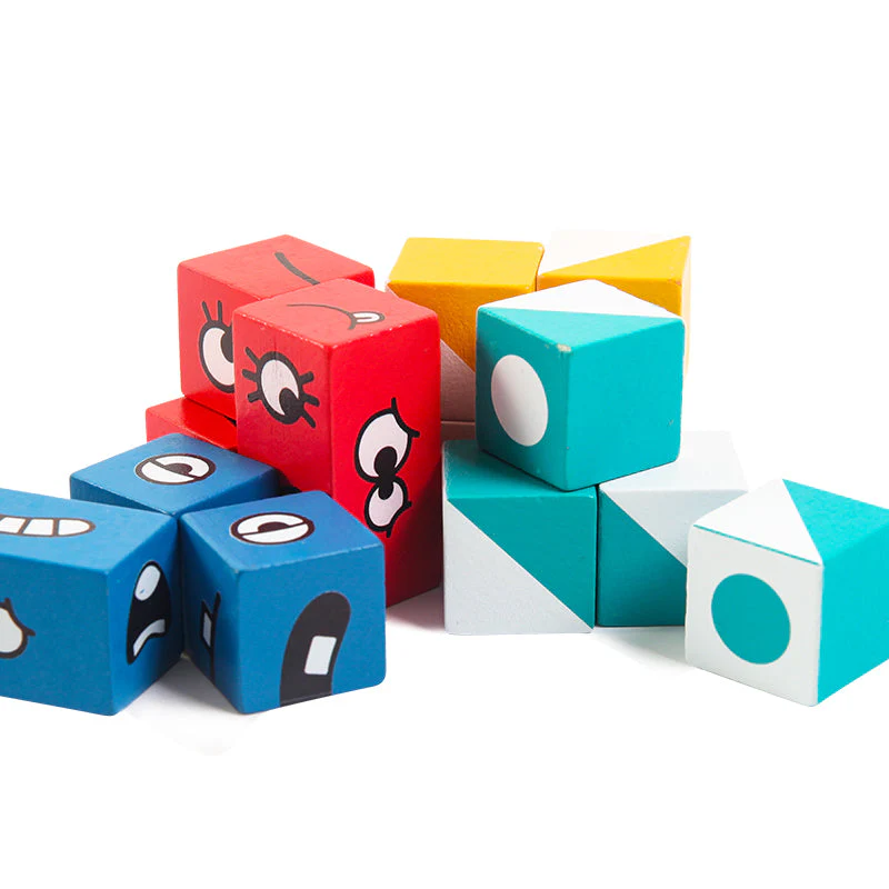 Puzzle Building Cubes - Image 9