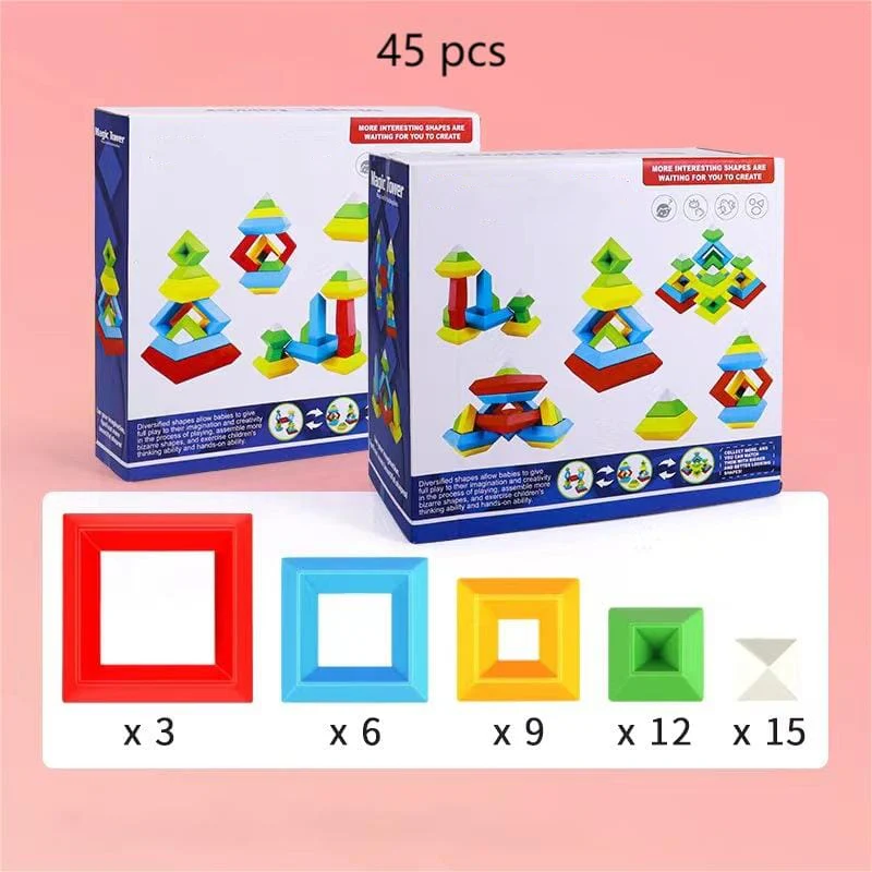 Pyramids Stacking Blocks - Image 14