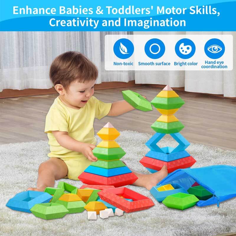 Pyramids Stacking Blocks - Image 2
