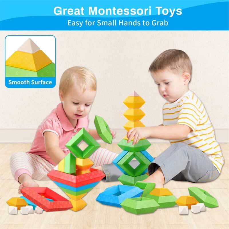 Pyramids Stacking Blocks - Image 5