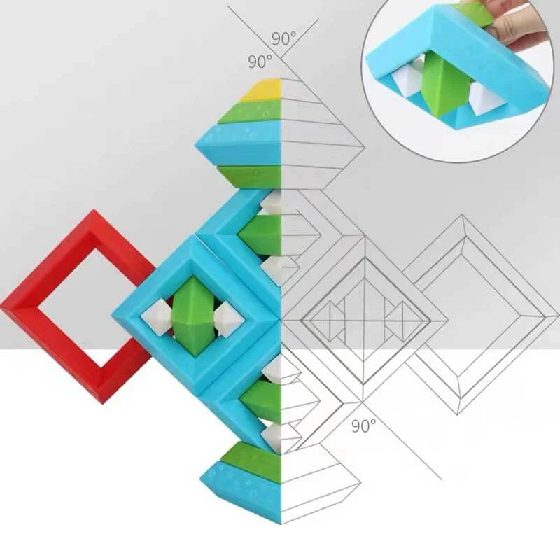 Pyramids Stacking Blocks - Image 9