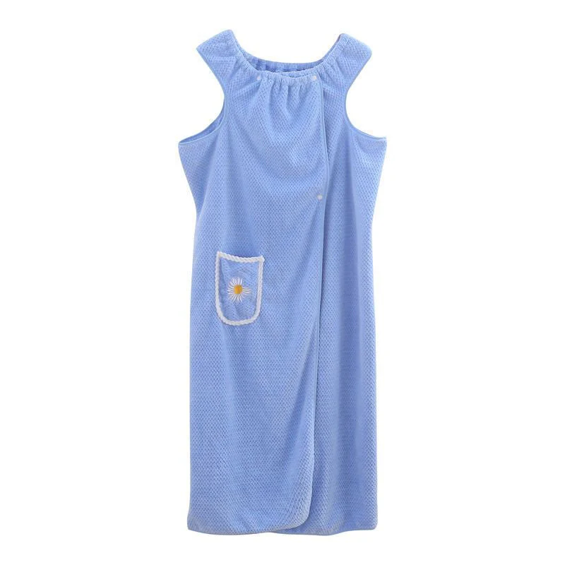 Quick Dry Absorb Water Wearable Bath Towel - Image 23