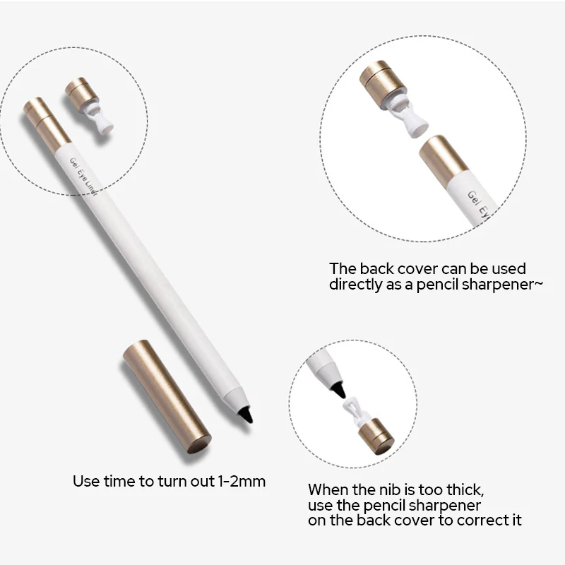 Quick Drying Long Lasting Waterproof And Sweat Proof Eyeliner - Image 3