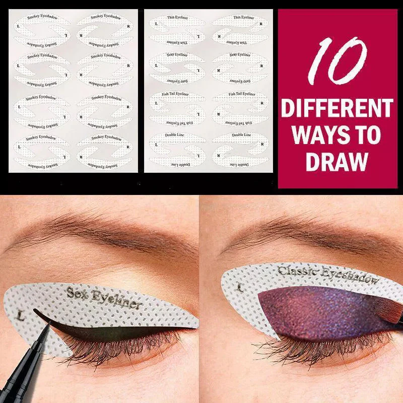 Quick Eyeliner Eyeshadow Stencils - Image 5