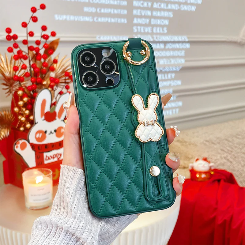 Rabbit Wristband Case Cover For iPhone - Image 10