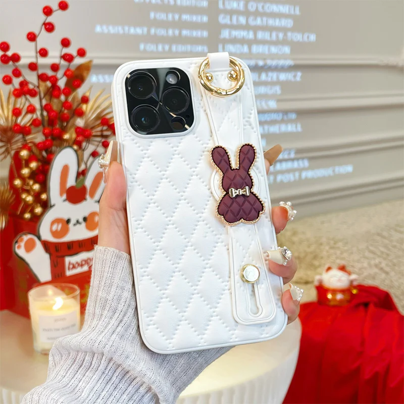 Rabbit Wristband Case Cover For iPhone - Image 6