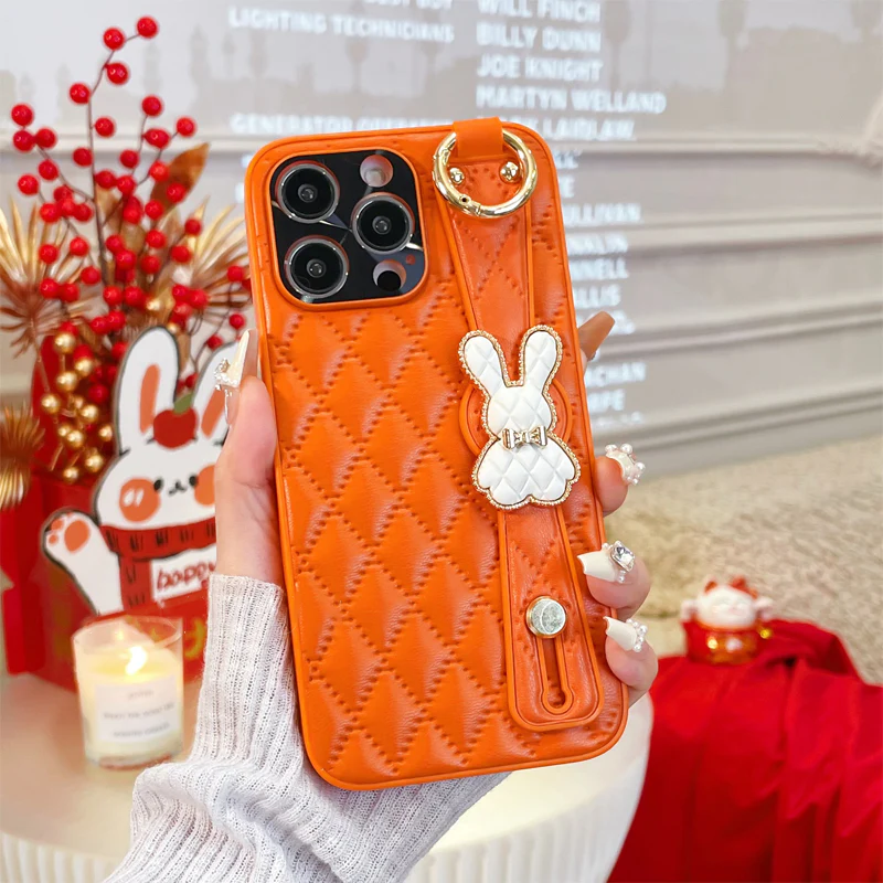 Rabbit Wristband Case Cover For iPhone - Image 9