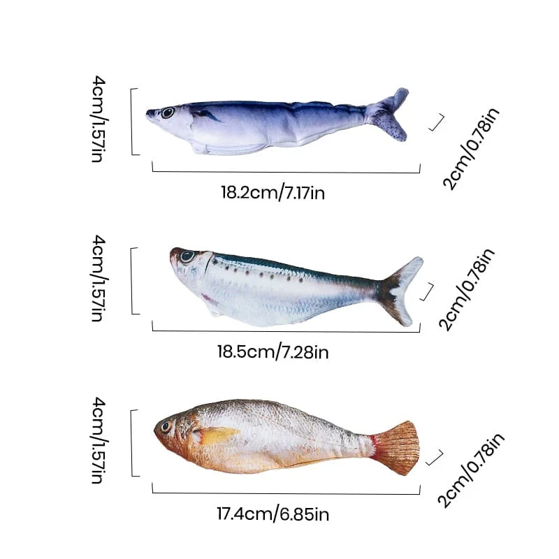 Realistic Flopping Fish Cat Toy - Image 10