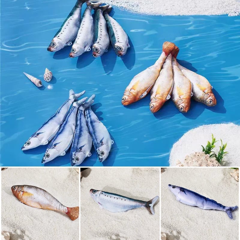 Realistic Flopping Fish Cat Toy - Image 2