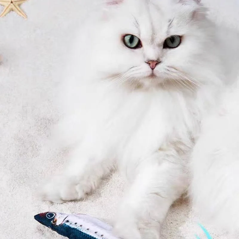 Realistic Flopping Fish Cat Toy - Image 8