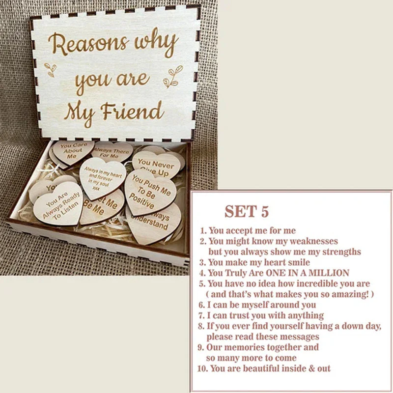 "Reasons Why You Are My Friend" Friendship Gift - Image 11