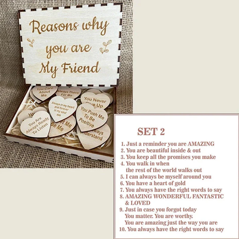"Reasons Why You Are My Friend" Friendship Gift - Image 12