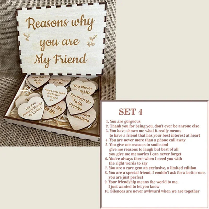 "Reasons Why You Are My Friend" Friendship Gift - Image 17
