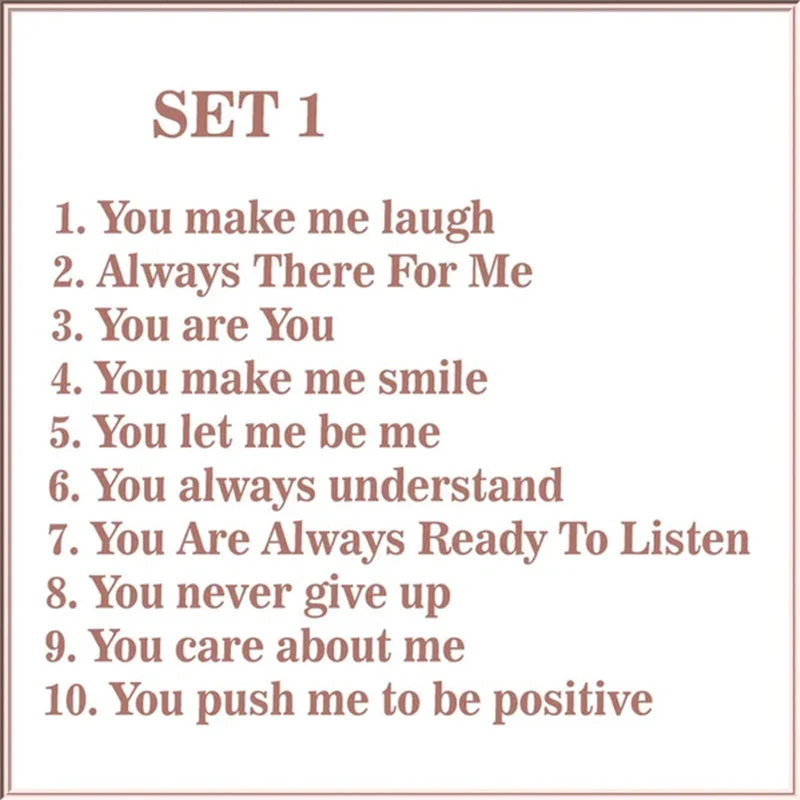 "Reasons Why You Are My Friend" Friendship Gift - Image 4