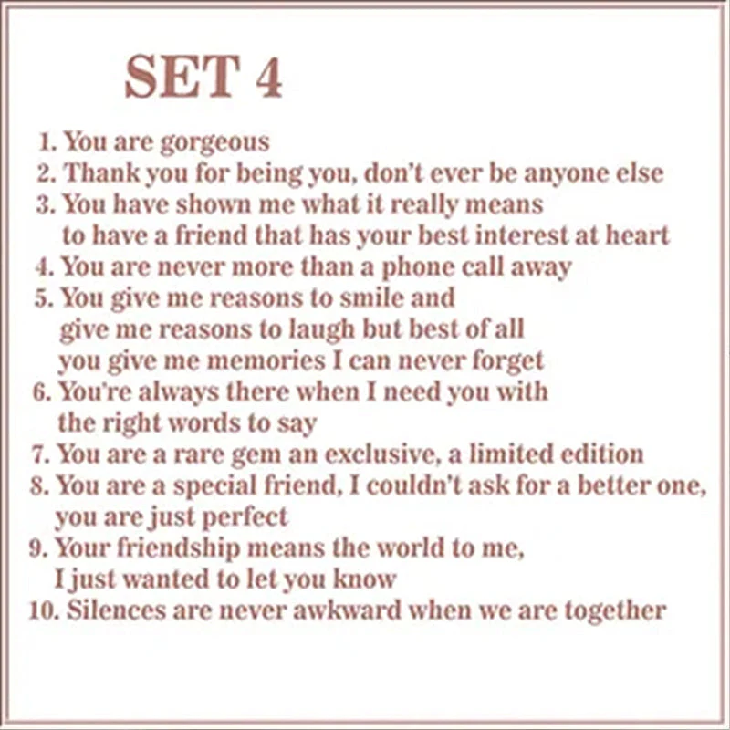 "Reasons Why You Are My Friend" Friendship Gift - Image 7