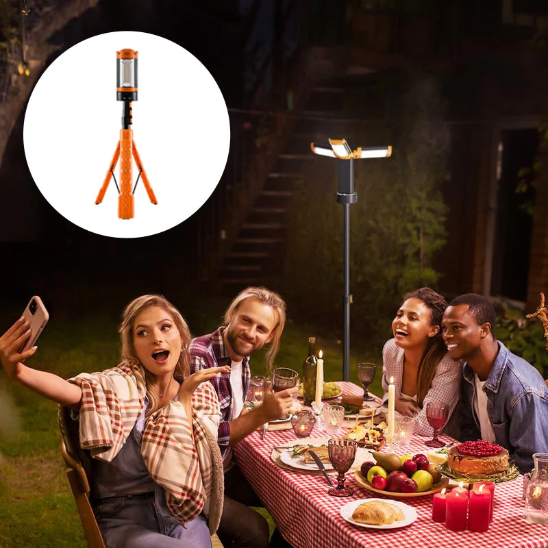 Rechargeable Camping Light with Stand - Image 2
