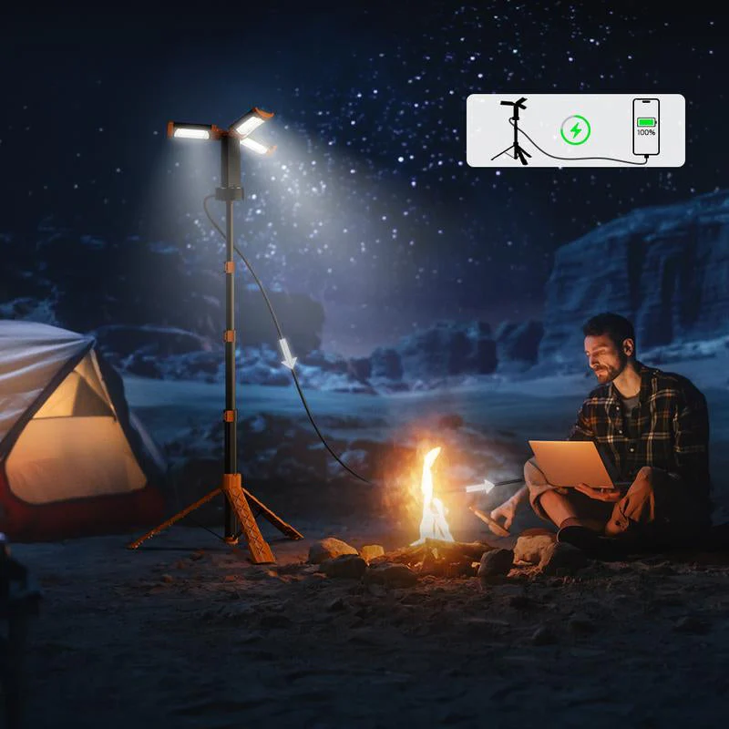 Rechargeable Camping Light with Stand - Image 3