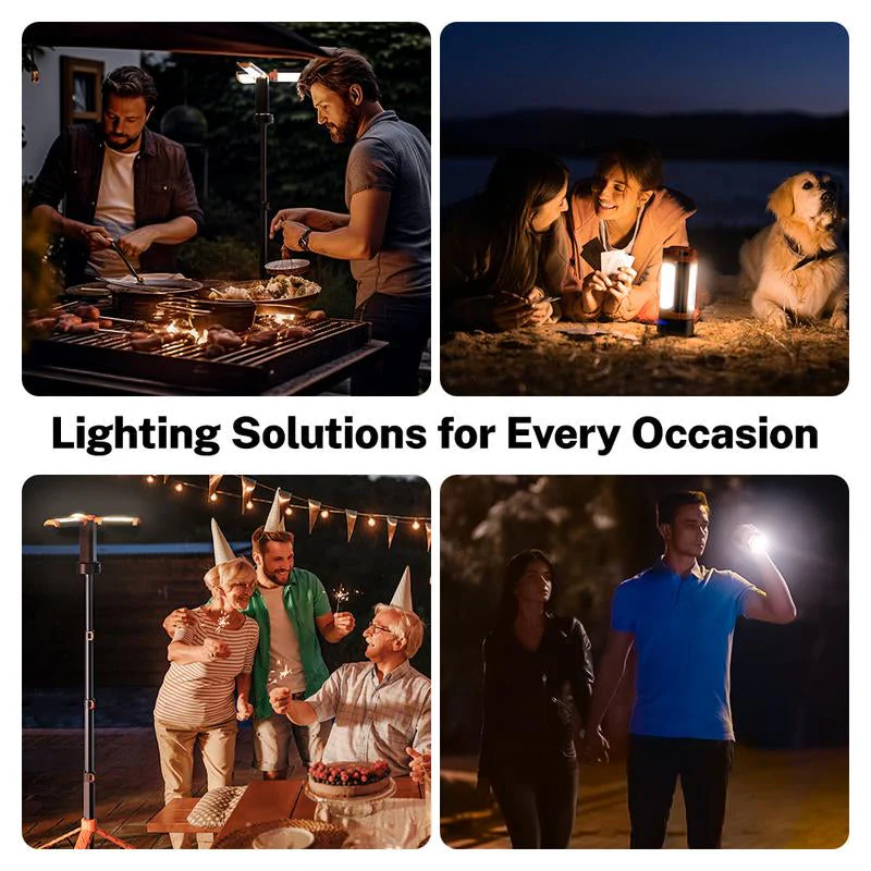 Rechargeable Camping Light with Stand - Image 4