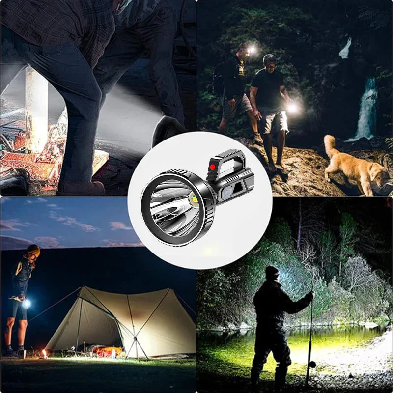 Rechargeable Handheld Spotlight Flashlight - Image 8