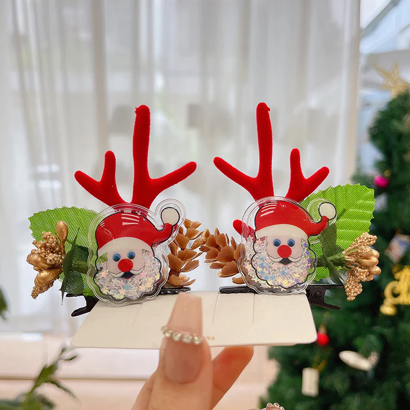 Reindeer Antlers Xmas Hair Clip - Image 16