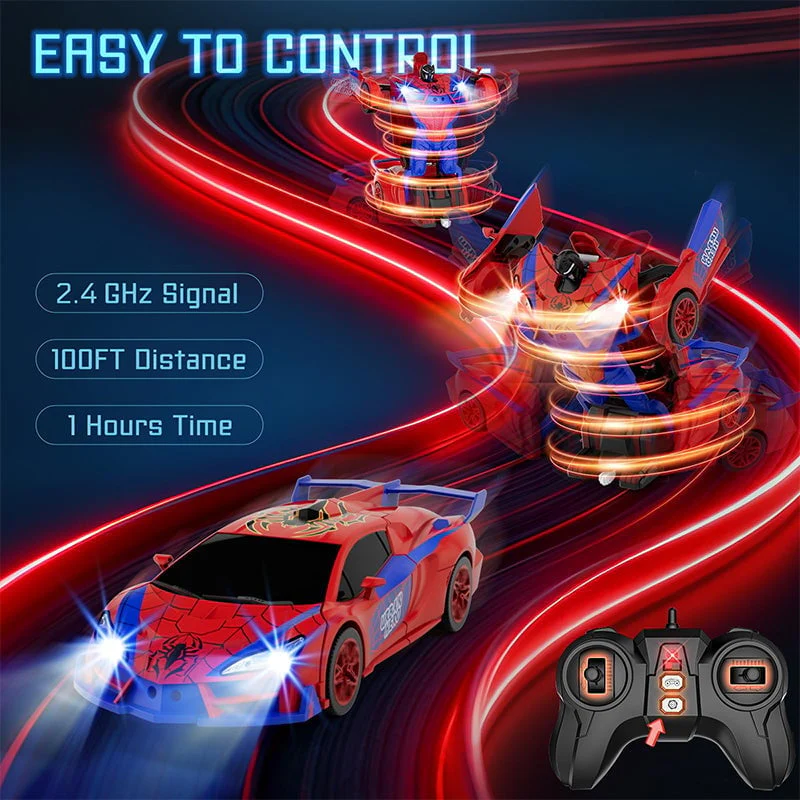 Remote Control Transforming Robot Car - Image 12