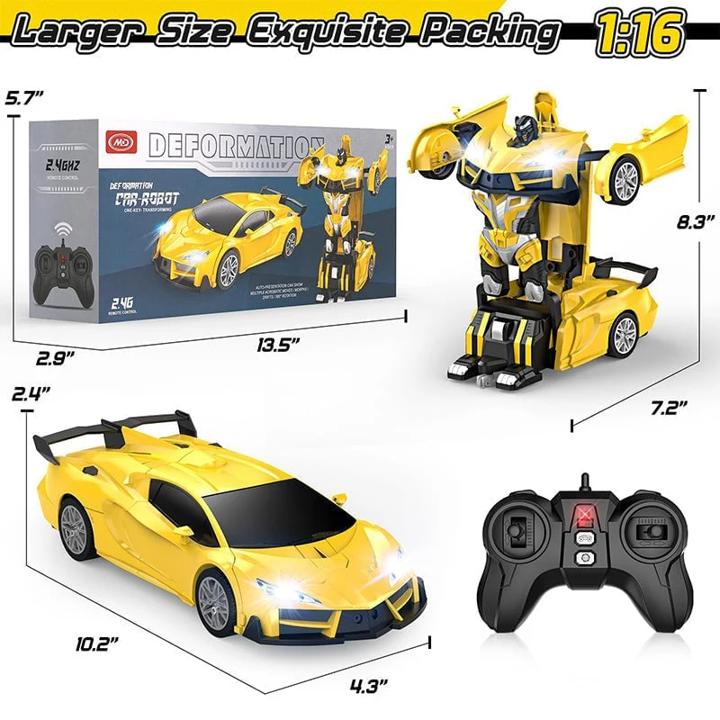 Remote Control Transforming Robot Car - Image 21