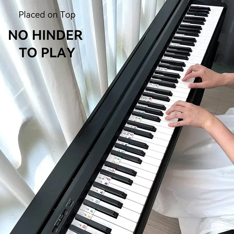 Removable Piano Keyboard Note Labels - Image 6