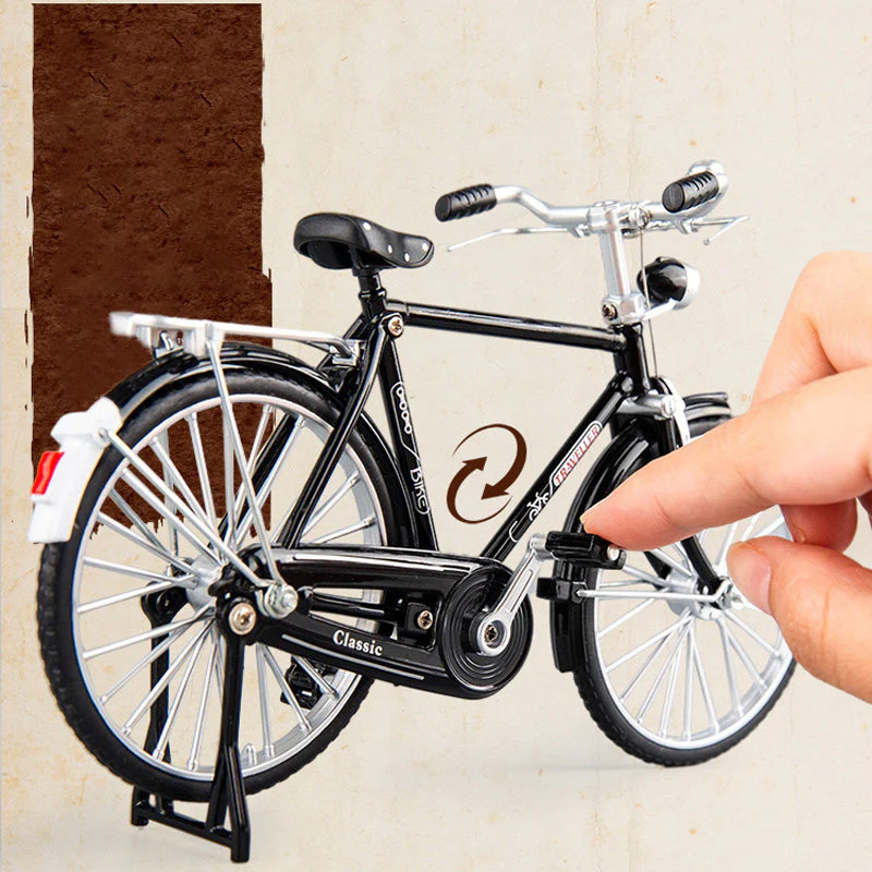 Retro Bicycle Model Ornament - Image 5