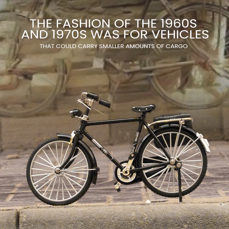 Retro Bicycle Model Ornament For Kids - Image 2