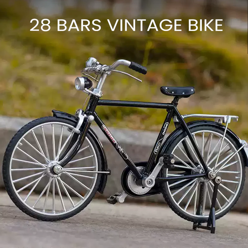 Retro Bicycle Model Ornament For Kids - Image 3