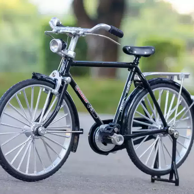Retro Bicycle Model Ornament For Kids - Image 4