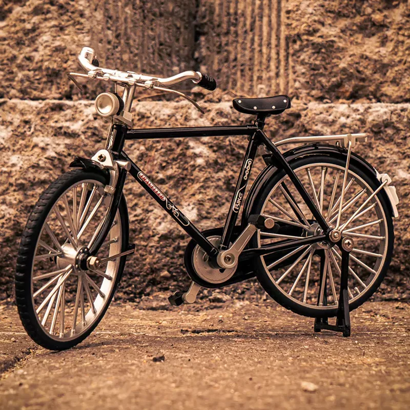 Retro Bicycle Model Ornament For Kids - Image 6