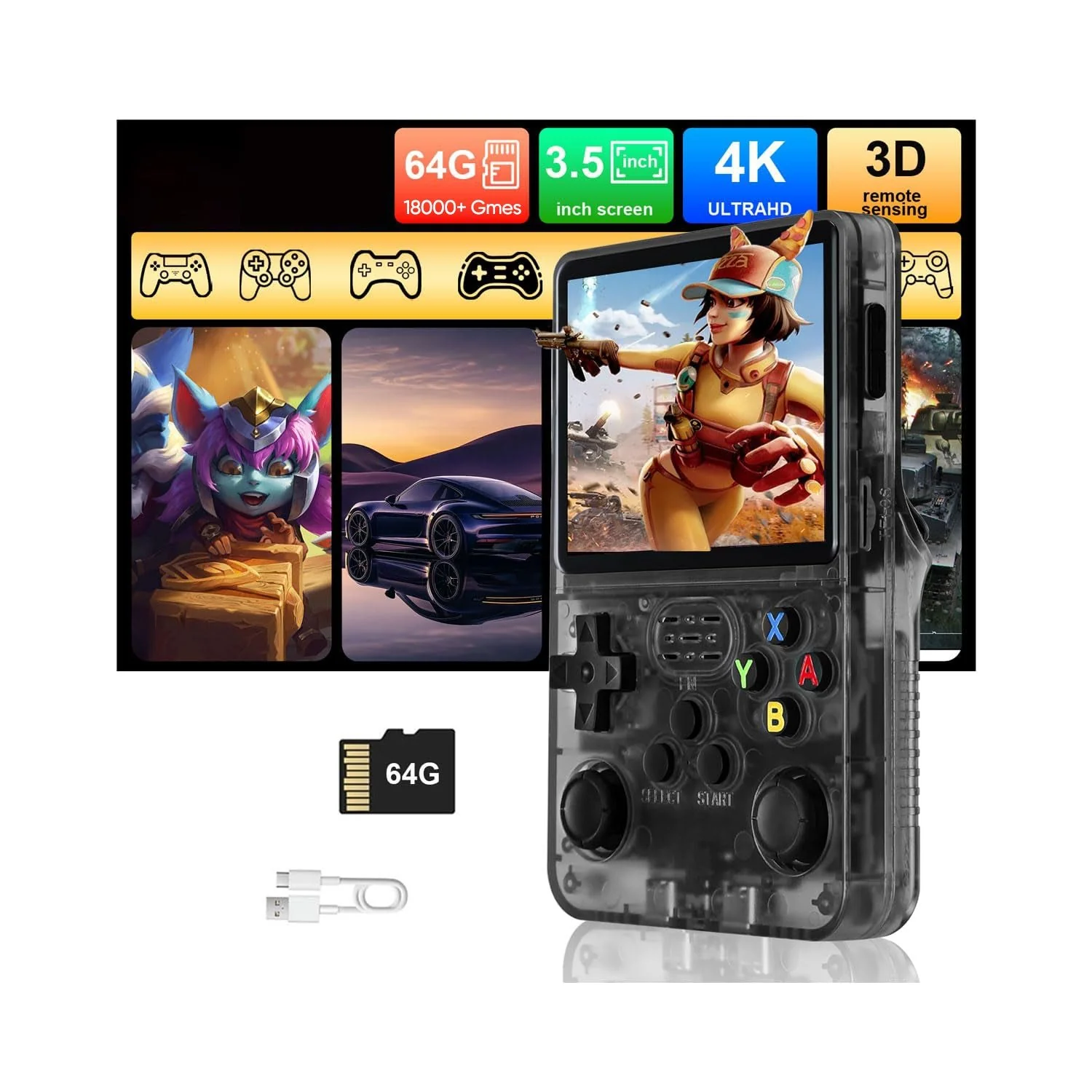 Retro Handheld Game Console Portable - Image 7