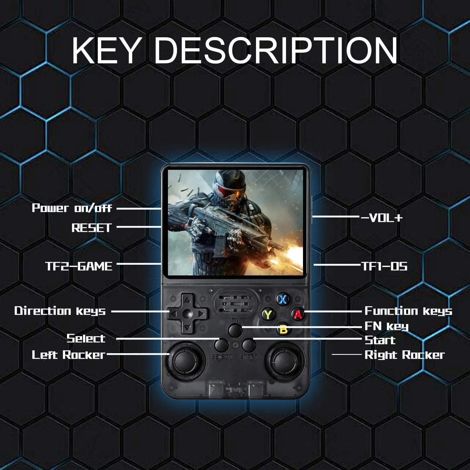 Retro Handheld Game Console Portable - Image 8