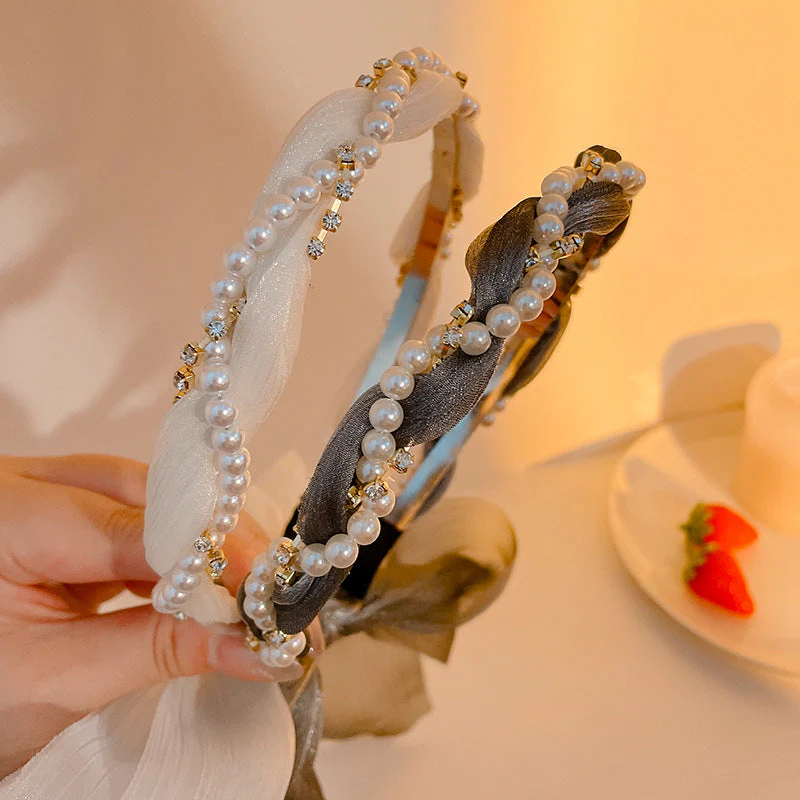 Retro Long Ribbon Headband - Image 4