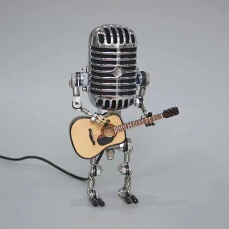 Retro Microphone Robot USB - Image 16
