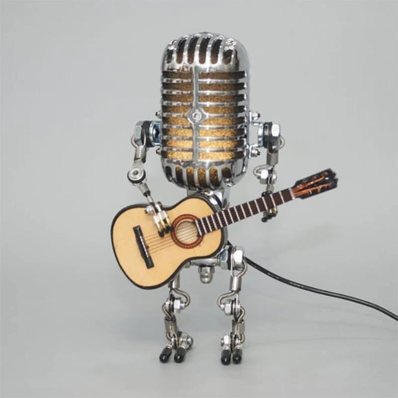 Retro Microphone Robot USB - Image 3