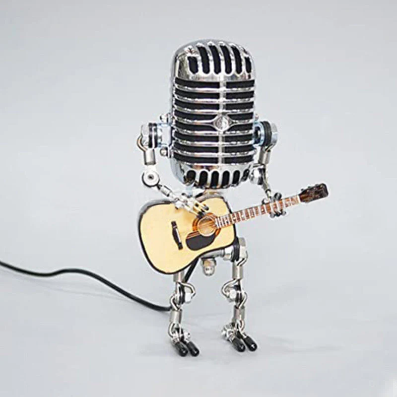 Retro Microphone Robot USB - Image 6
